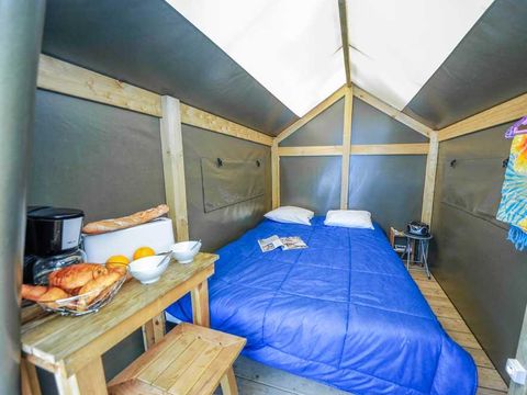Tente en toile et en bois 2 personnes - DUO - Sans sanitaires