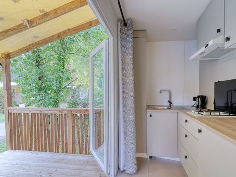 Mobilhome 2 personnes - Cottage Berlingot 1 chambre 22 m²