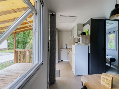 Mobilhome 2 personnes - Cottage Berlingot 1 chambre 22 m²