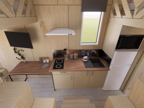 Hébergement 4 personnes - Tiny House