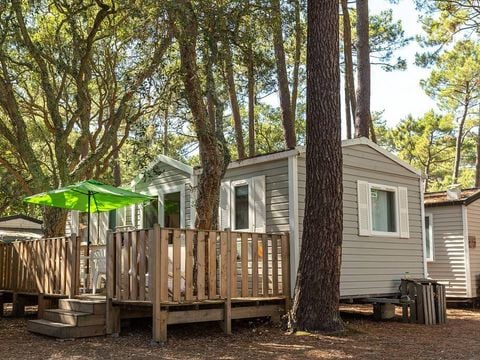 BUNGALOW 6 personnes - Mobil-home | Classic | 3 Ch. | 6 Pers. | Terrasse surélevée non couverte