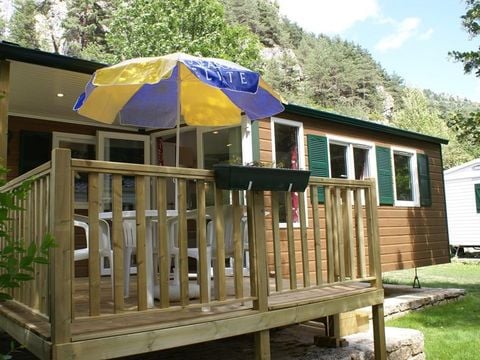 MOBILHOME 4 personnes - 'Louisiane' Oakley-Océane-Pacifique (2 chambres)