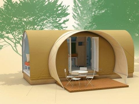 BUNGALOW TOILÉ 4 personnes - COCO SWEET