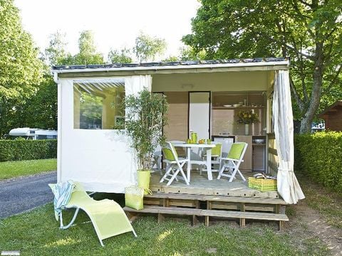 BUNGALOW TOILÉ 5 personnes - mobi-tente TITHOME dimanche 4/5  pers