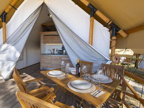BUNGALOW TOILÉ 4 personnes - GLAMPING LUXURY FAMILY 4Pers
