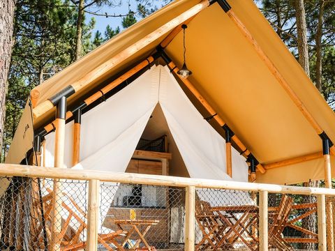 BUNGALOW TOILÉ 4 personnes - GLAMPING LUXURY FAMILY 4Pers