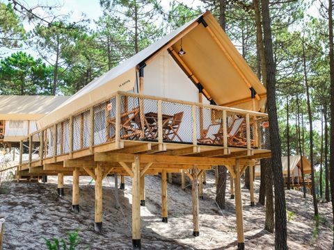 BUNGALOW TOILÉ 6 personnes - GLAMPING LUXURY FAMILY +