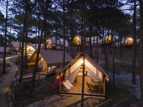 BUNGALOW TOILÉ 6 personnes - GLAMPING LUXURY FAMILY +