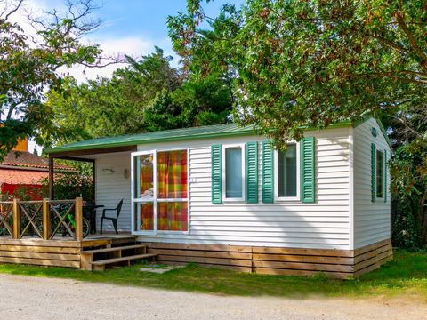 MOBILHOME 4 personnes - MH2 Confort 27 m² + clim, avec sanitaires