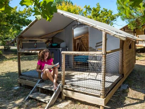 TENTE TOILE ET BOIS 2 personnes - Ti Lodge (2 personnes)