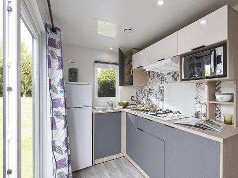 MOBILHOME 4 personnes - Parc N°7 - Terrasse Couverte - 2 chambres