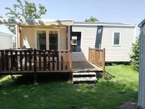MOBILHOME 4 personnes - Parc N°7 - Terrasse Couverte - 2 chambres