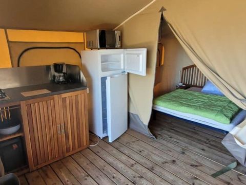 Tente en toile et en bois 4 personnes - Cabanes toilées