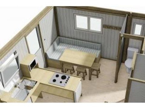 LODGE 6 personnes - 2 chambres Climatisé