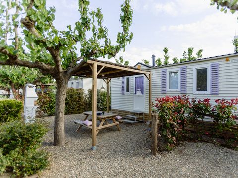MOBILHOME 4 personnes - PETITE MAISON ACCEPTANT LES ANIMAUX