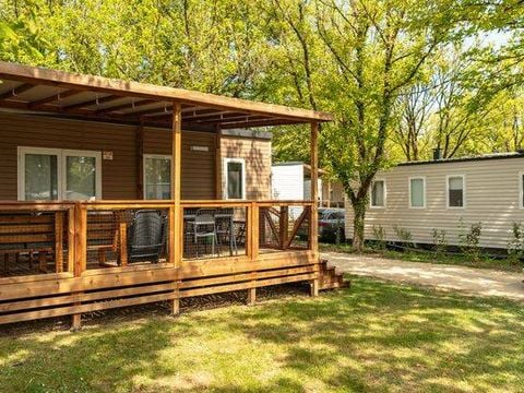MOBILHOME 6 personnes - Mobil-home | Premium | 3 Ch. | 6 Pers. | Terrasse Lounge | Clim.