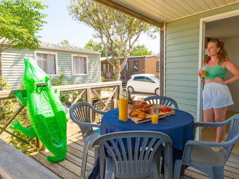 Mobilhome 4 personnes - VUE ETANG