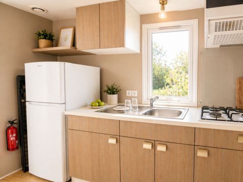 Mobilhome 4 personnes - VUE ETANG