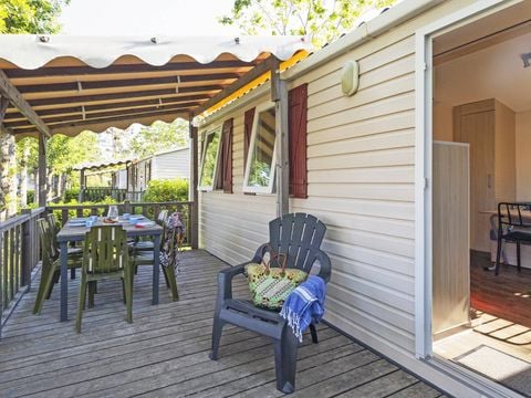 MOBILHOME 6 personnes - Mobil-home | Classic | 3 Ch. | 6 Pers. | Terrasse surélevée | Clim.