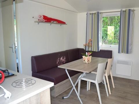 MOBILHOME 4 personnes - 28m² - 2 chambres - sans TV -