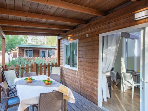 MOBILHOME 5 personnes - ELEGANT avec deux chambres