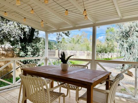 MOBILHOME 5 personnes - DELUXE avec deux chambres