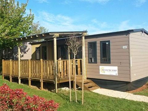 MOBILHOME 6 personnes - Comfort XL | 3 Ch. | 6 Pers. | Terrasse Couverte | 2 SDB | Clim.