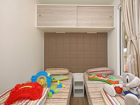 MOBILHOME 6 personnes - Comfort XL | 3 Ch. | 6 Pers. | Terrasse Couverte | 2 SDB | Clim.