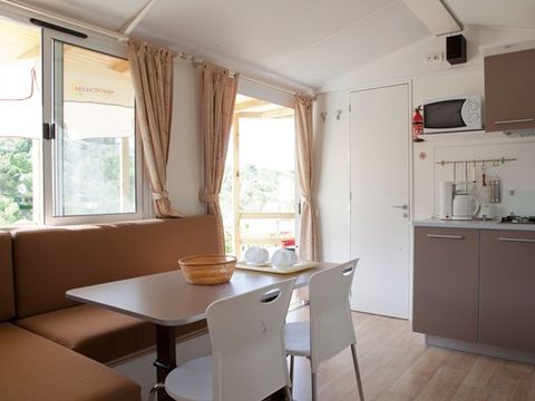 MOBILHOME 6 personnes - Classic | 2 Ch. | 4/6 Pers. | Terrasse surélevée | Clim.