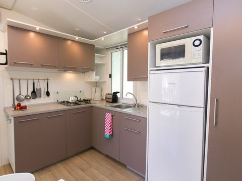 MOBILHOME 6 personnes - Classic | 3 Ch. | 4/6 Pers. | Terrasse surélevée | Clim