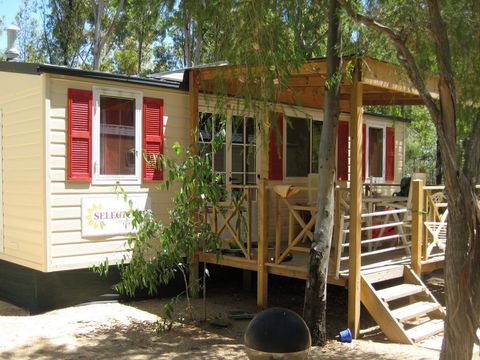 MOBILHOME 6 personnes - Classic | 3 Ch. | 4/6 Pers. | Terrasse surélevée | Clim