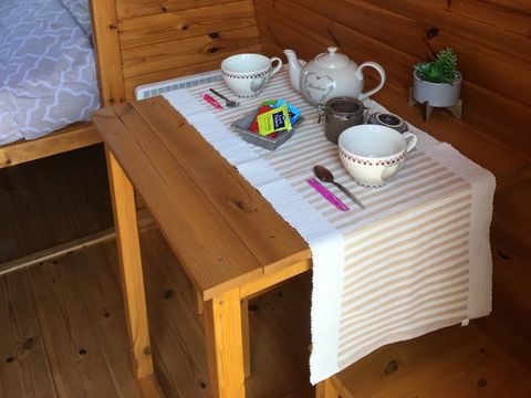 CHALET 2 personnes - CABANE EN BOIS sans sanitaires