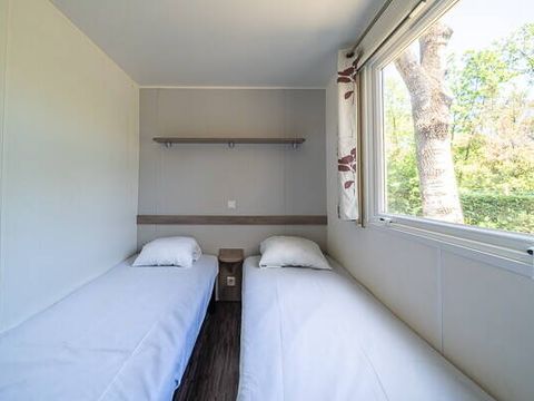 MOBILHOME 6 personnes - Comfort | 2 Ch. | 4/6 Pers. | Terrasse surélevée | Clim.