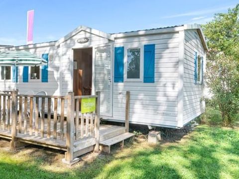 MOBILHOME 6 personnes -  Comfort | 3 Ch. | 6 Pers. | Terrasse simple | Clim.