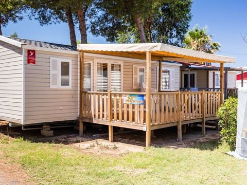 MOBILHOME 6 personnes - Mobil-home | Comfort | 2 Ch. | 4/6 Pers. | Terrasse surélevée | Clim. | TV