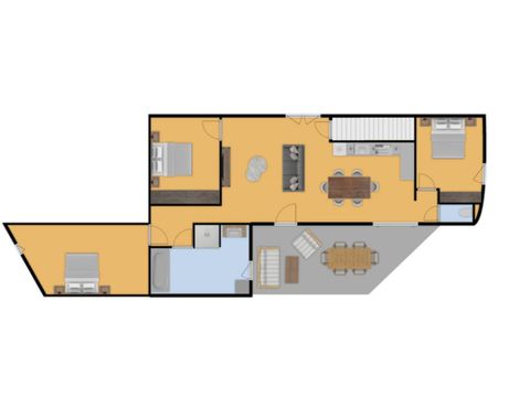 APPARTEMENT 6 personnes - Appartement Saint Guiral