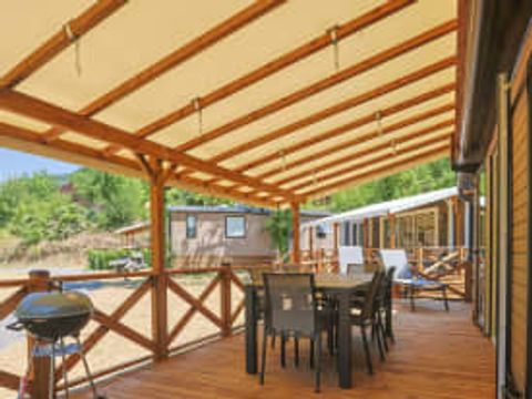 MOBILHOME 6 personnes - Roche de Cazic, 3 chambres