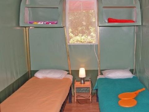BUNGALOW TOILÉ 4 personnes - Eco - Tente Lodge (sans sanitaires)