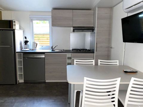 MOBILHOME 8 personnes - Les Premiums  Mobil 6/8 pers 3 ch