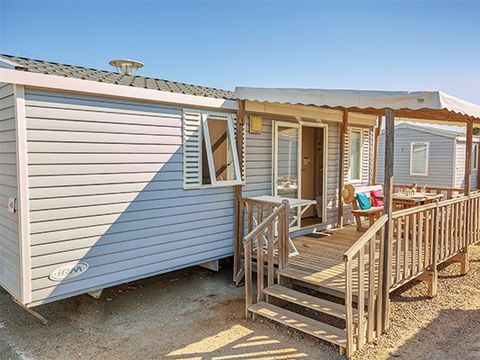 Mobilhome 6 personnes - Classic XL | 2 Ch. | 4/6 Pers. | Terrasse surélevée