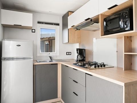 Mobilhome 4 personnes - Comfort XL | 2 Ch. | 4 Pers. | Terrasse surélevée | Clim.