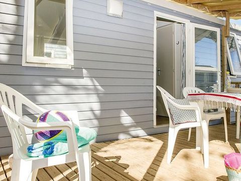 Mobilhome 6 personnes - Comfort XL | 2 Ch. | 4/6 Pers. | Terrasse surélevée