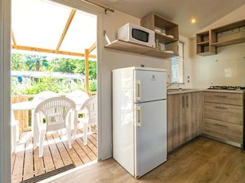 MOBILHOME 6 personnes - Classic | 3 Ch. | 6 Pers. | Terrasse surélevée
