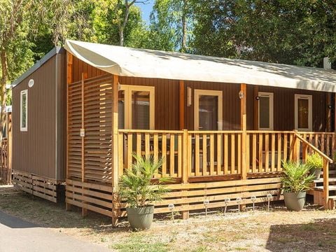 MOBILHOME 6 personnes - Comfort | 3 Ch. | 6 Pers. | Terrasse surélevée | Clim.