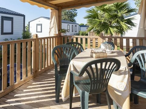 MOBILHOME 6 personnes - COTTAGE - 3 Chambres - TV - CLIM - LV