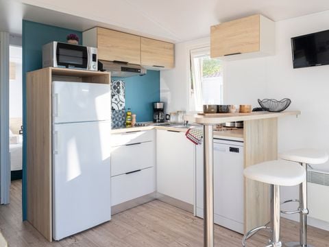 MOBILHOME 4 personnes - Panorama CONFORT Climatisé - Vue Lagune.