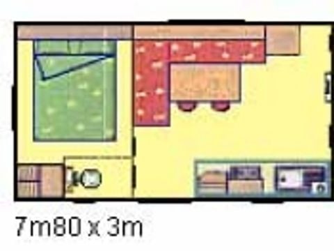 MOBILHOME 4 personnes - Standard - 2 chambres