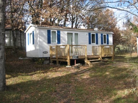 MOBILHOME 4 personnes - RESIDENTIEL - 2 chambres