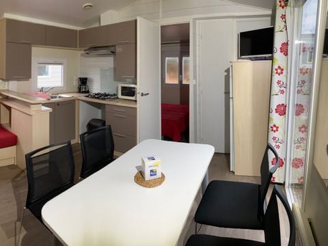 Mobilhome 6 personnes - CONFORT 36m² - 3 chambres - terrasse couverte