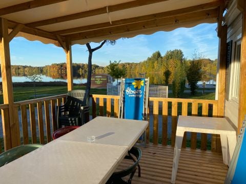 Mobilhome 6 personnes - CONFORT 36m² - 3 chambres - terrasse couverte